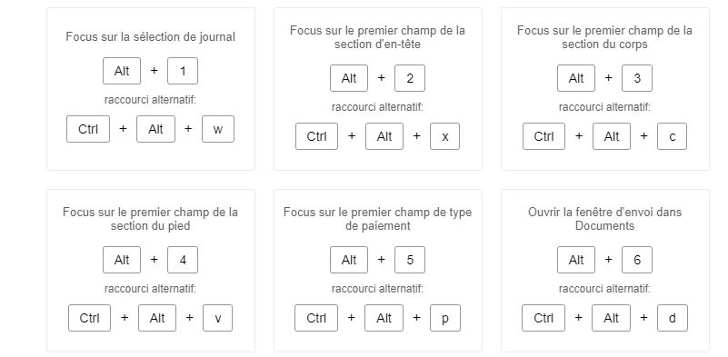 Accès rapide 1